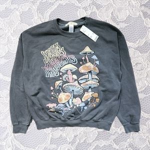 Urban Outfitters "Project Social T" Gray Oversized Sweatshirt